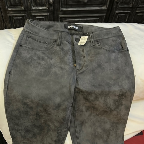 Express Suede pants - Picture 1 of 2